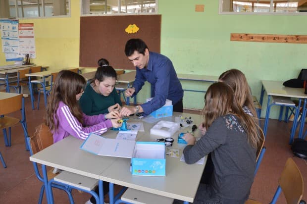 Prezentacija robota za natjecanje u Croatian Makers Ligi